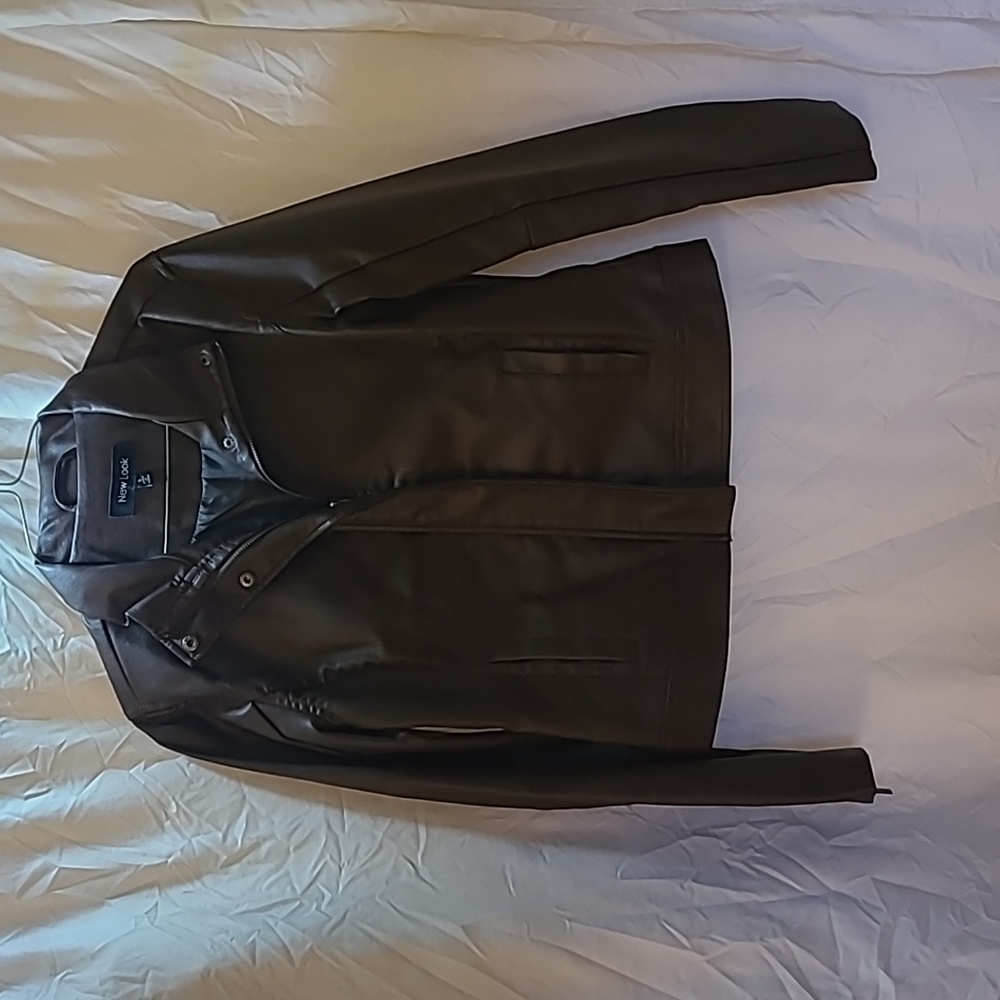 Liked faux leather jacket